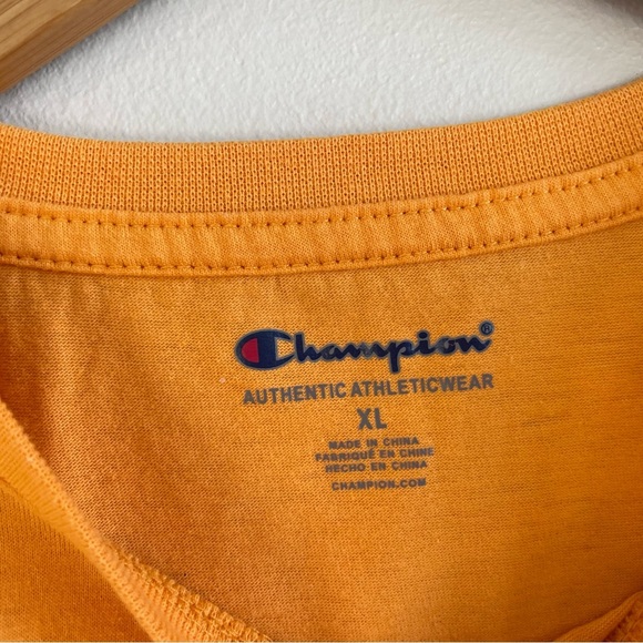 Champion Youth Short Sleeve T-Shirt Orange Size XL - Picture 3 of 6